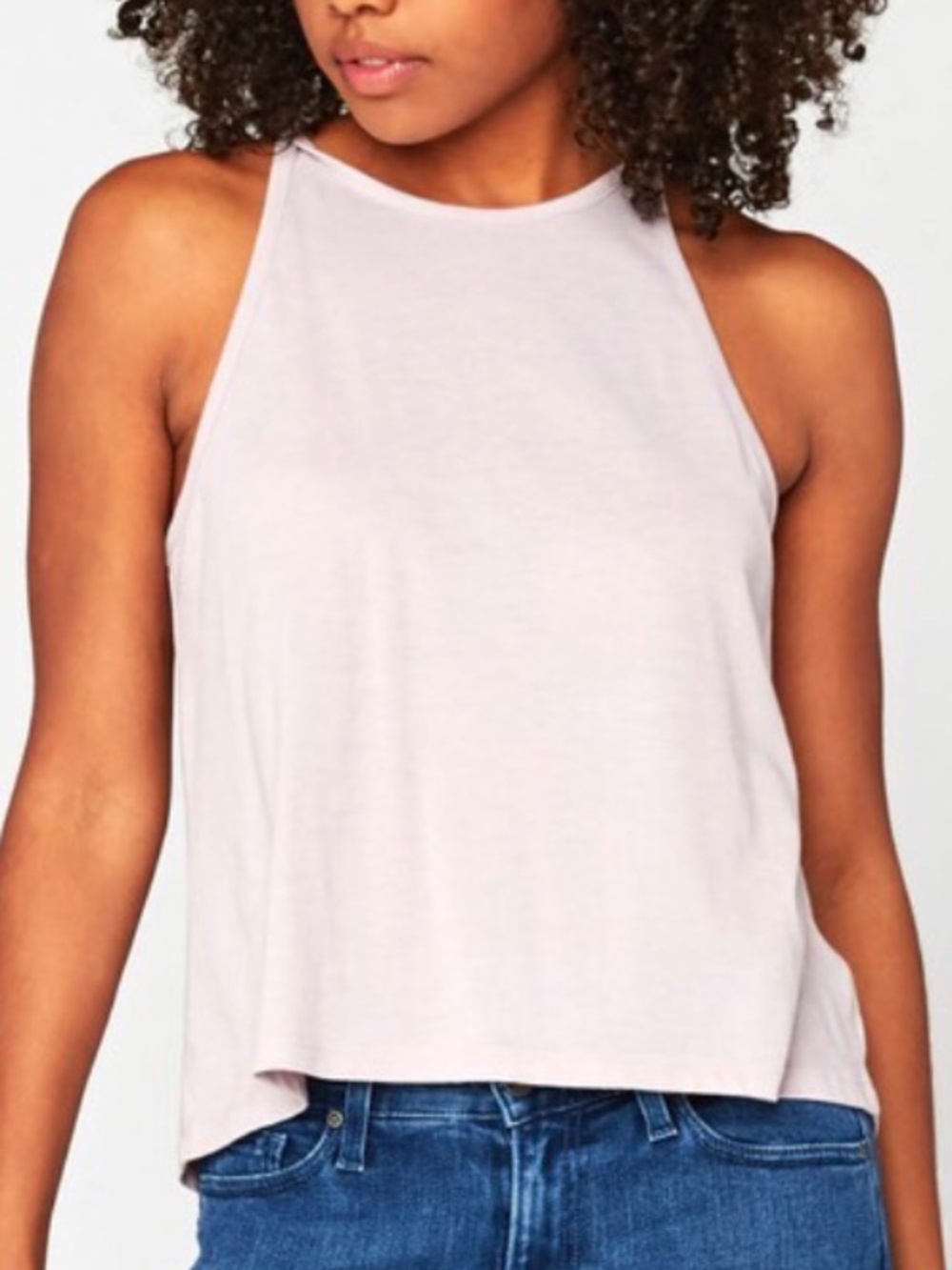 NWT XS S M L Mauve Threads 4 Thought hi Lo tank top